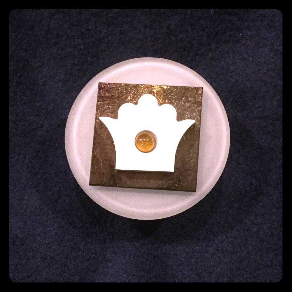 Trinket Box: Fused Glass and Aluminum